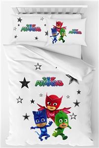 Homamia Tek Kişilik Nevresim Takımı Pj Masks