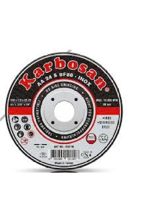 KARBOSAN Inox Metal Kesici Ince Taş 115mm Kesici