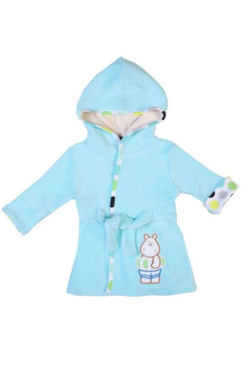 OrganicKid Hippo Çocuk Bornoz