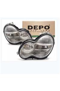 Depo Mercedes W203 Yıl 2000-2007 Arası Sol Far A2038200161