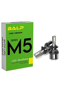 BALP Beyaz Renk Çift H7 Led Xenon 36w 7600lm 6500k Yeni Teknoloji Şimşek Etkili 12volt Seri-m5