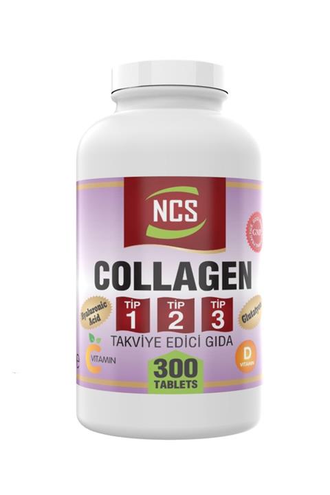NCS Collagen Tip 1-2-3 Glutatyon 300 Tablet Kollajen 1000 mg D Vitamini
