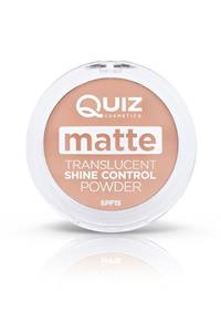 QUIZ Mat Transparan Pudra Matte Translucent Shine Control Powder Spf15 02 Medium