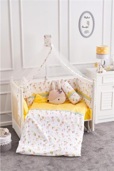 POKY BEBE Nevresim Takımı Bebek Ceylan Desenli 100x150