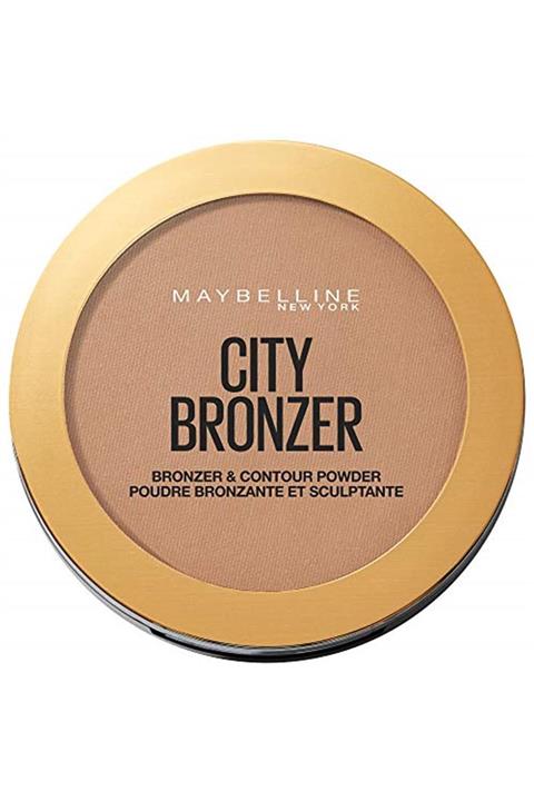 Maybeline Maybelline New York City Bronze Bronzlaştırıcı & Kontür Pudrası, 300 Deep Cool (koyu,