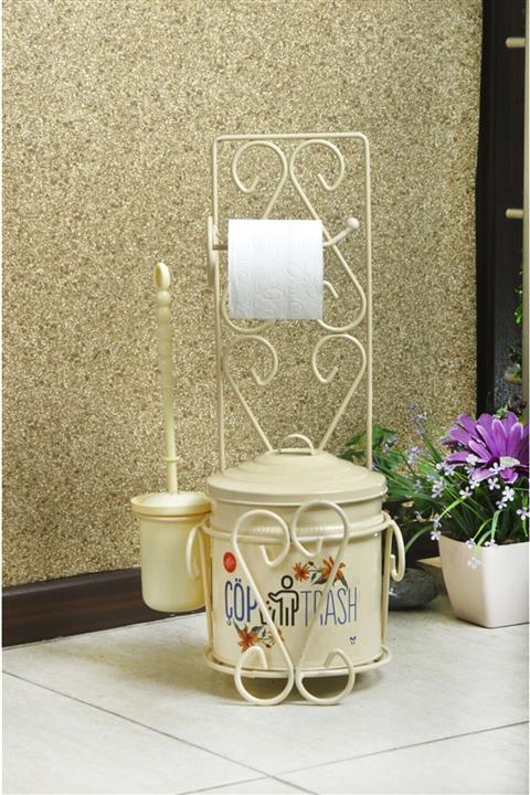 Yıldıray Metal Tuvalet Kağıtlığı, Fırça Ve Çöp Kovası