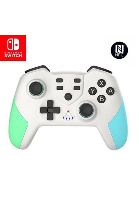 Gizala T23 Pro Nintendo Switch Pro Controller Kablosuz Ekstra Tuşlu Nfc Animal Crossing