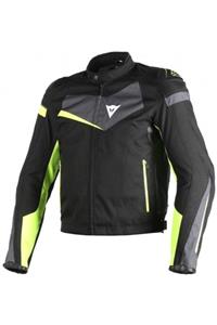 Dainese Erkek Siyah Sarı Gri Veloster Tex Mevsimlik Mont