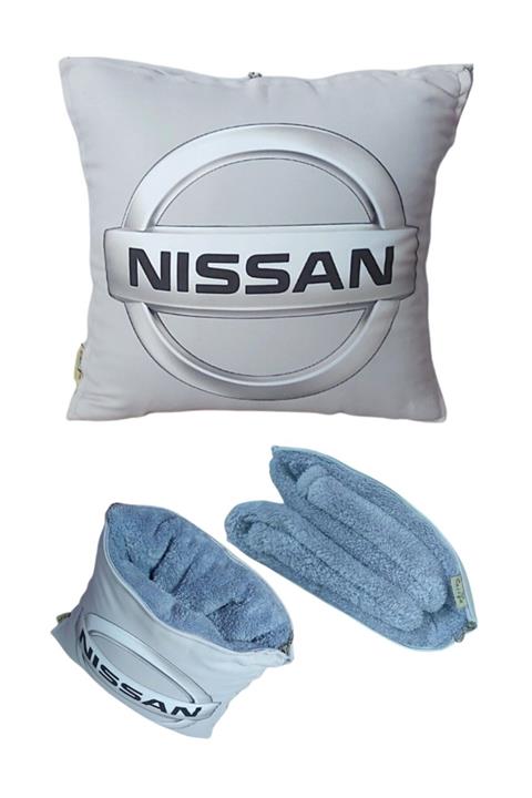 Caisya Butik Nissan Uyumlu Baskılı Opsiyonel Battaniyeli Yastık