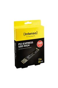 Intenso High 240gb 1700mb-800mb/s Pcı Express (pcıe) Gen.3x4 Nvme Ssd 1.3