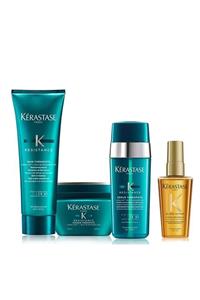 Kerastase Aşırı Yıpranmış Saçlar Için Şampuan 250 ml + Maske 200 ml + Serum 30 ml + Elixir Yağ 50 ml