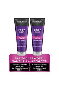 John Frieda Düz Saçlara Özel Şampuan & Krem Set