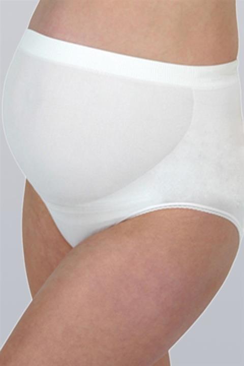 Bebefox Beyaz Dikişsiz Hamile Külodu 120050-B