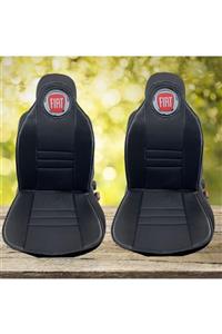 Fiat Oto Koltuk Kılıfı Yazlık Terletmez Ergonomik 2'li Lüks Set Minder Kılıfı