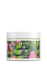 Faith In Nature Onarıcı Saç Maskesi Yaban Gülü & Papatya 300 Ml