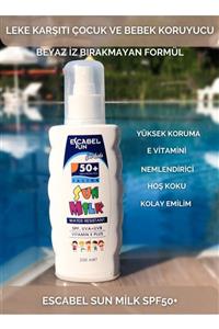 Escabel Sun Kids Spf 50+ Faktör Bebek Ve Çocuk Için Güneş Kremi 200 Ml