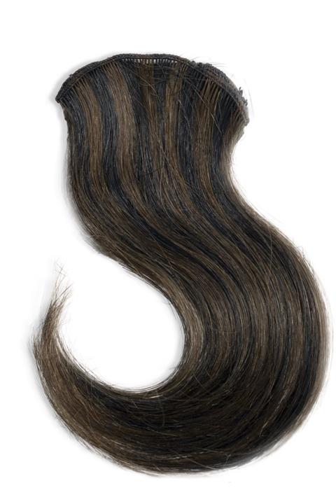 SWell Hh9 Mini Klipsli Kısa Çıt Çıt Saç Aksesuarı 15 cm Gerçek Saç