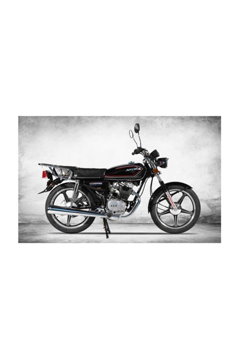 Arora Ar100 Cg Çelik Jant 100cc Siyah Motorsiklet
