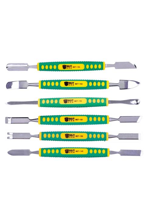 Best 6lı Metal Cep Telefonu Tablet Vs Açma Aparatı Set Mini Levye-rz