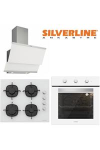 Silverline Sılverlıne Ankastre Set (Cs5335w01-bo6503w01-3420 W Classy)