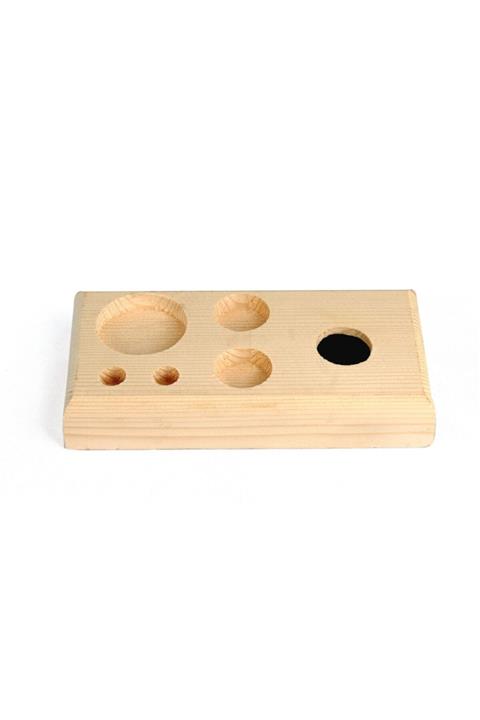 ahşapkutular Ahşap Şarjlı Diş Fırçası Standı Plus