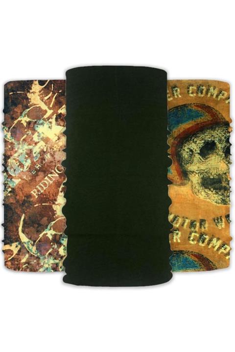 Knmaster Greenwich 3'lü Paket Buff Bandana Türk Markası