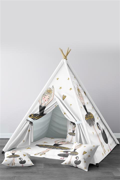 instababyrooms Çocuk Odası Tasarım Kızıldereli Oyun Çadırı Moodel No:23