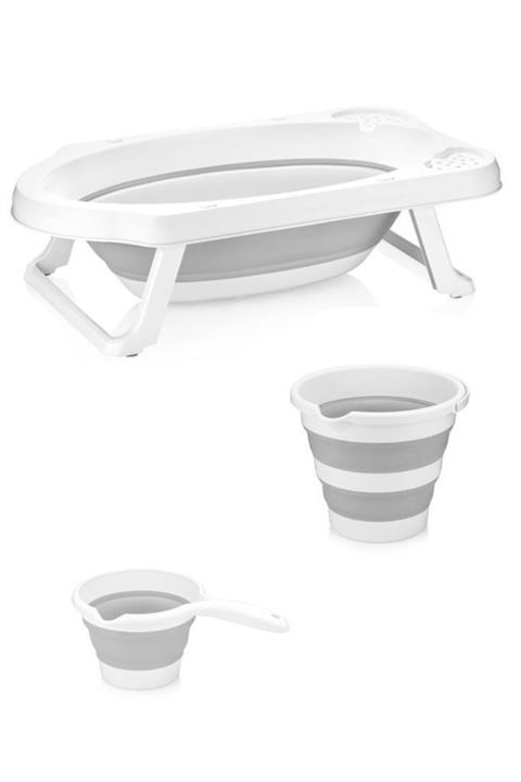 Cool Baby Katlanabilir Küvet Set Gri