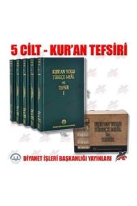 Türkiye Diyanet Vakfı Yayınları Diyanet 5 Cilt Kuran Yolu Tefsiri