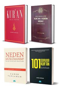 İstanbul Yayınevi Kur'an Meal-tefsir & Kur'an'ı Kerim Meali & Neden Müslümanım & 101 Soruda Kur'an 4 Kitap Set