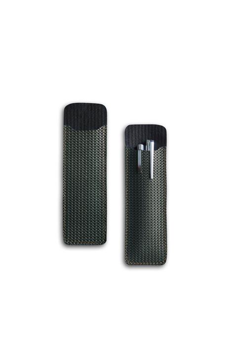 Giftome Unisex Suni Deri Gözlük & Kalemlik Kılıfı %100 El Yapımı Amazon Serisi Iı