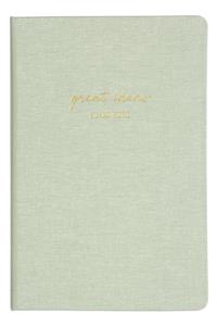 Matt Notebook 14x20 Sert Kapak Defter Düz,çizgisiz Yeşil