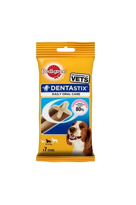 Pedigree Dentastix Orta Irk Şerit Köpek Ödül Maması 180 Gr (12 Adet)