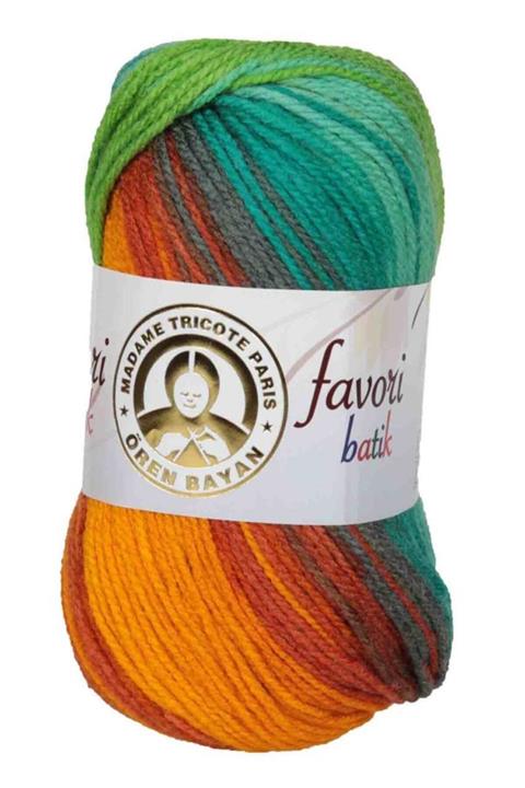 Ören Bayan Favori Batik El Örgü Ipi 908