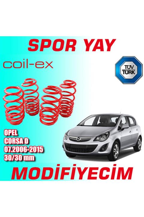 COİLEX Corsa D 2006/2015 Arası 30/30mm Spor Yay Helezon