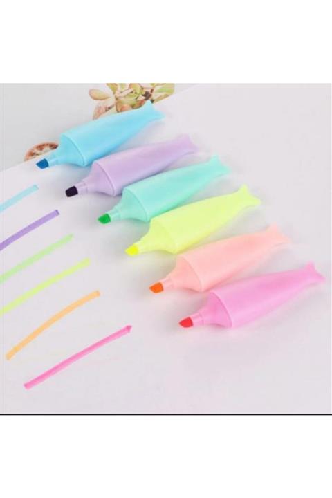 Şeker Ofisi 6lı Balık Kuyruk Fosforlu Kalem