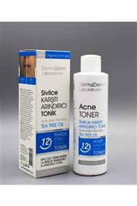 DermaDerm Bitkisel Sivilce Karşıtı Arındırıcı Tonik 200 ml