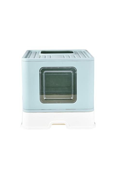 VALENTINA Mikopet Elevator Lux Kedi Tuvaleti-mavi