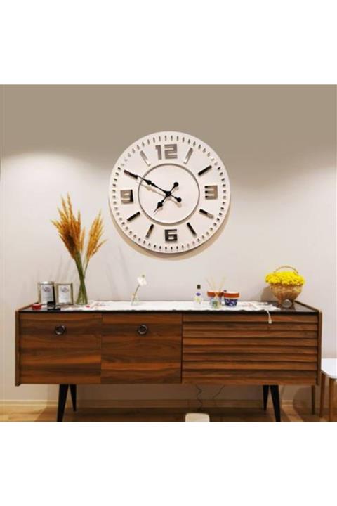 RacartShop Dekoratif Aynalı Saat - 44 (50x50 Cm)