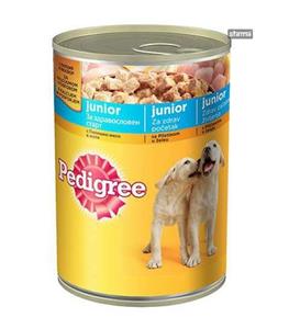 Pedigree Junior Tavuklu Yavru Konserve Köpek Mamasi 400 Gr