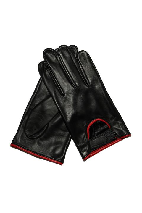 Deri Eldivenci Deri Sürücü Eldiveni Erkek (satenli)