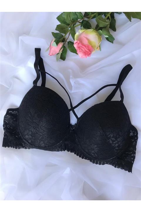 Scarlet Ticaret Dantelli Sütyen Boş C-cup