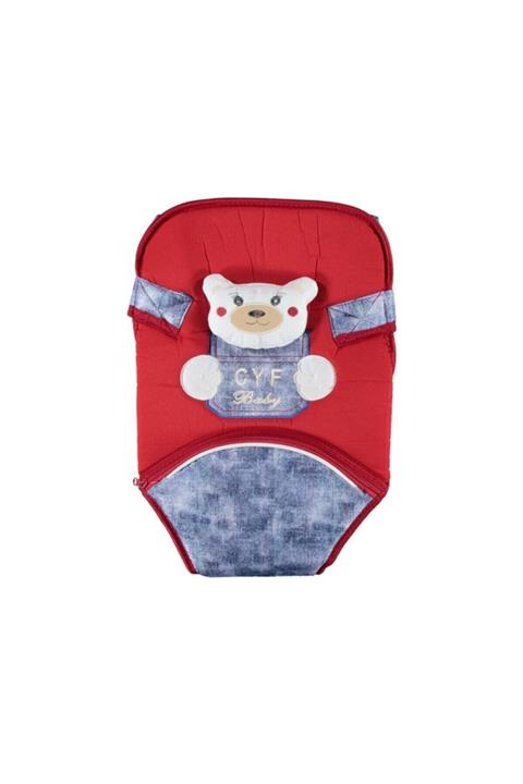 Cyf Kırmızı Ayıcıklı Figürlü Kanguru