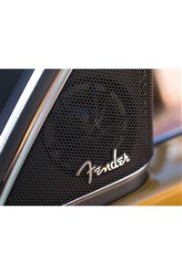 FENDER Hoparlör Krom Metal 3m Logo Amblem 2 Li Set