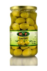 H.Y. ZEYTİN H.y.zeytin Kırma Yeşil Zeytin (400 GR.)(CAM KAVANOZ)