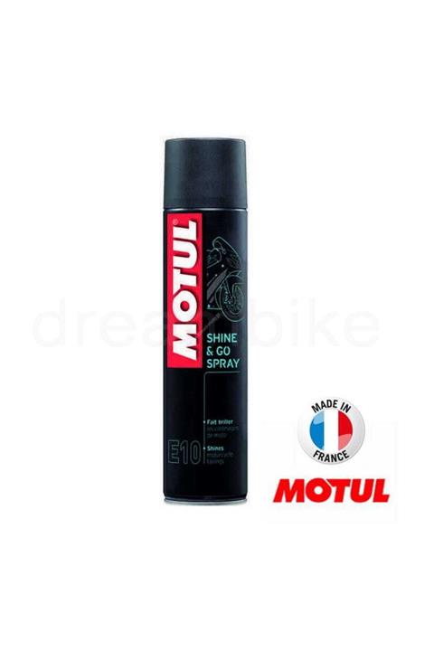 Motul E10 Shine&Go Hızlı Sprey Cila 400 Ml. Made in France