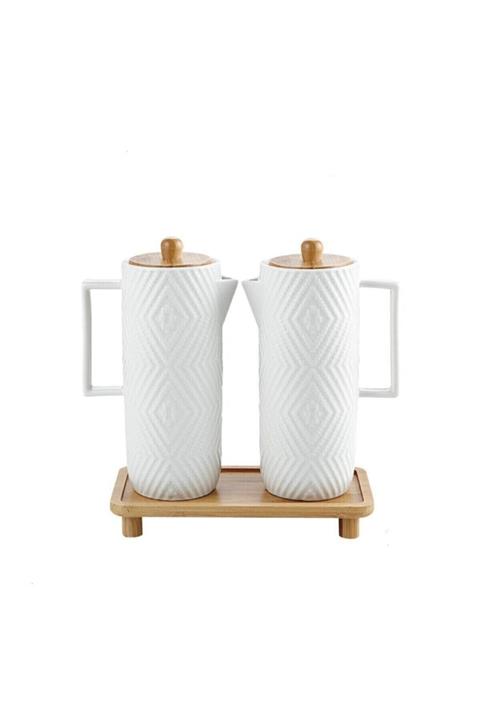 Perotti Dante Porselen Yağdanlık Seti 600 ml