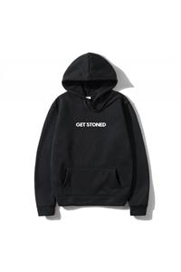 Shout Oversize Get Stoned Oldschool Unisex Hoodie