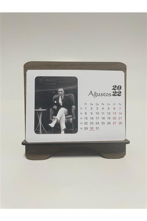2holgun Baskılar 2022 Masaüstü Takvimi -atatürk Fotografları & Adetleri 5 Adet