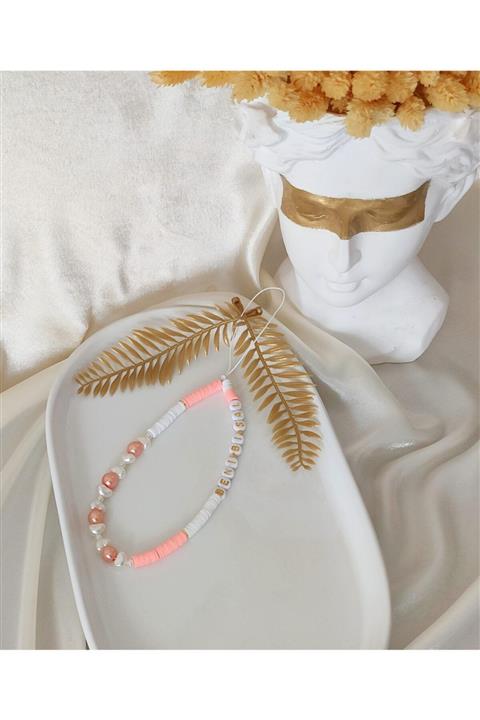 Effulgence Telefon Süsü , Incili Ve Fimo Boncuklu - Beni Bi Sal